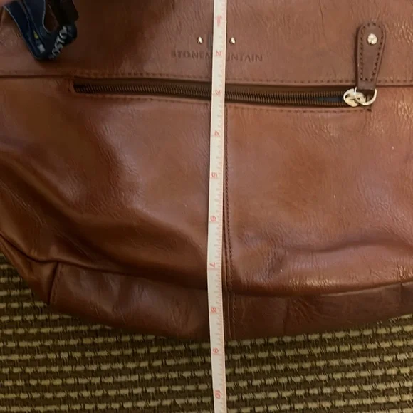 Stone Mountain brown leather handbag - Picture 8 of 10